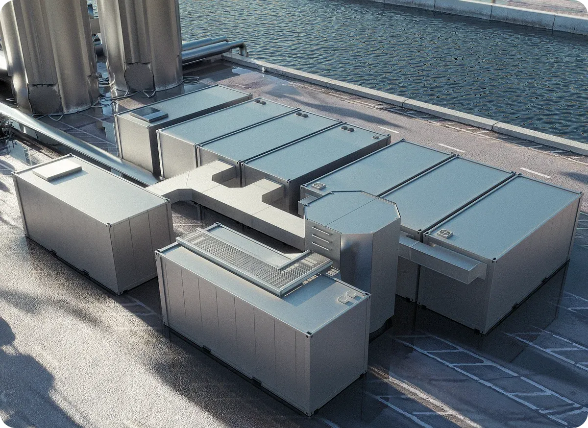 Fusion energy plant modular concept