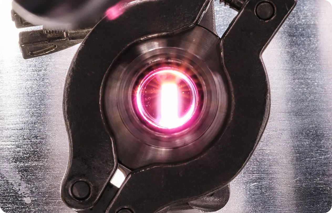 Abstract plasma platform overview — gradient pattern